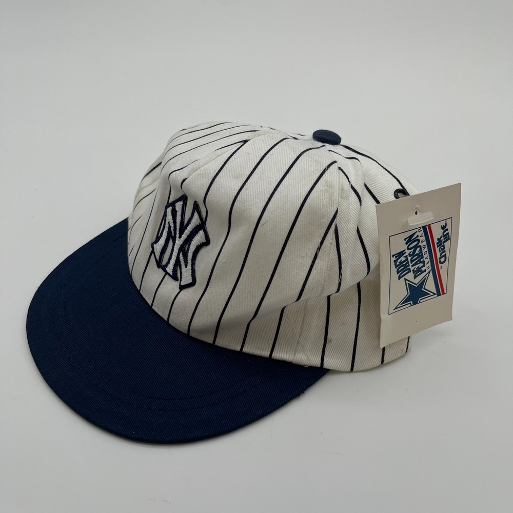 Vintage New York Yankees Baseball Cap Drew Pearson Toddler MLB Cap Hat One Size